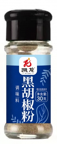 漯河瓶裝黑胡椒粉30g